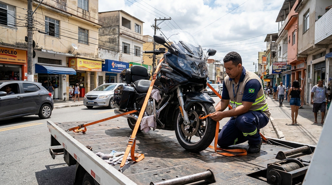 Remoção de Moto em Pane em Bauru‑SP